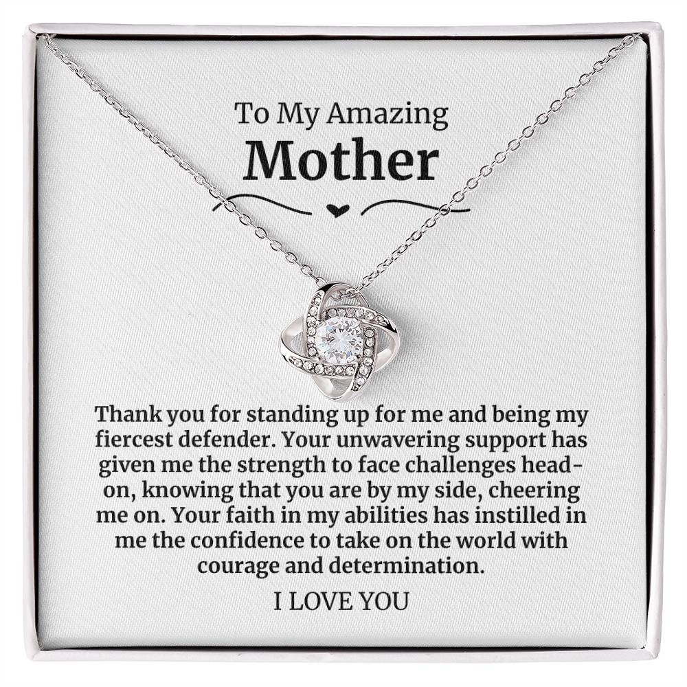 14 To My Amazing Mother Necklace