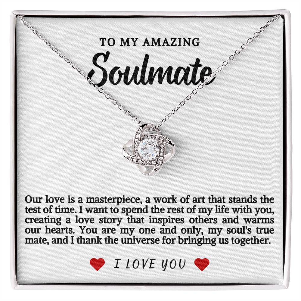 Soulmate Love Knot Necklace