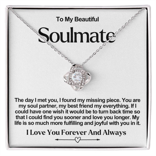 Soulmate Love Knot Necklace