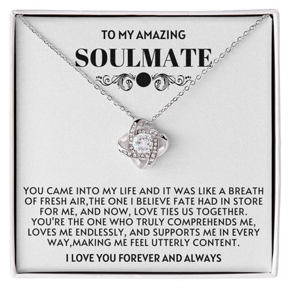 Soulmate Love Knot Necklace