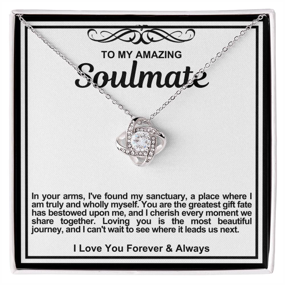 Soulmate Love Knot Necklace