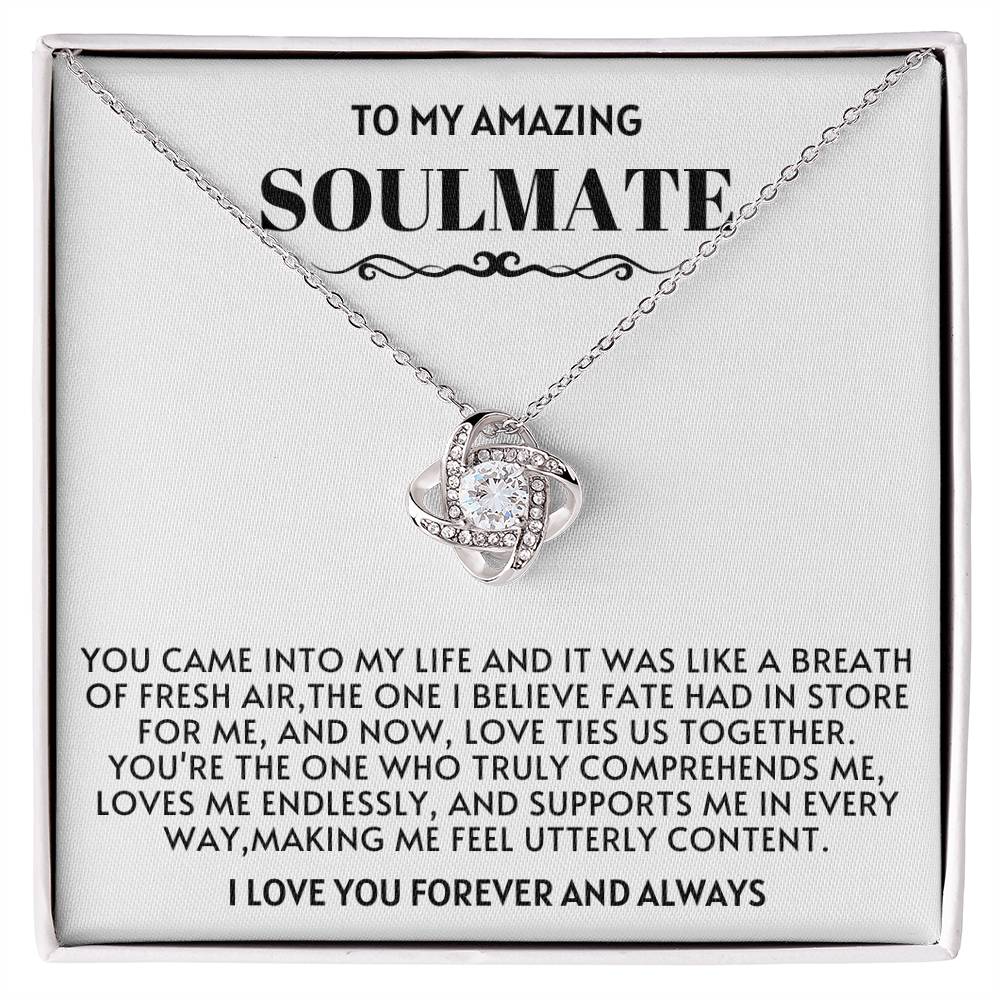 Soulmate Love Knot Necklace