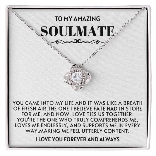 Soulmate Love Knot Necklace