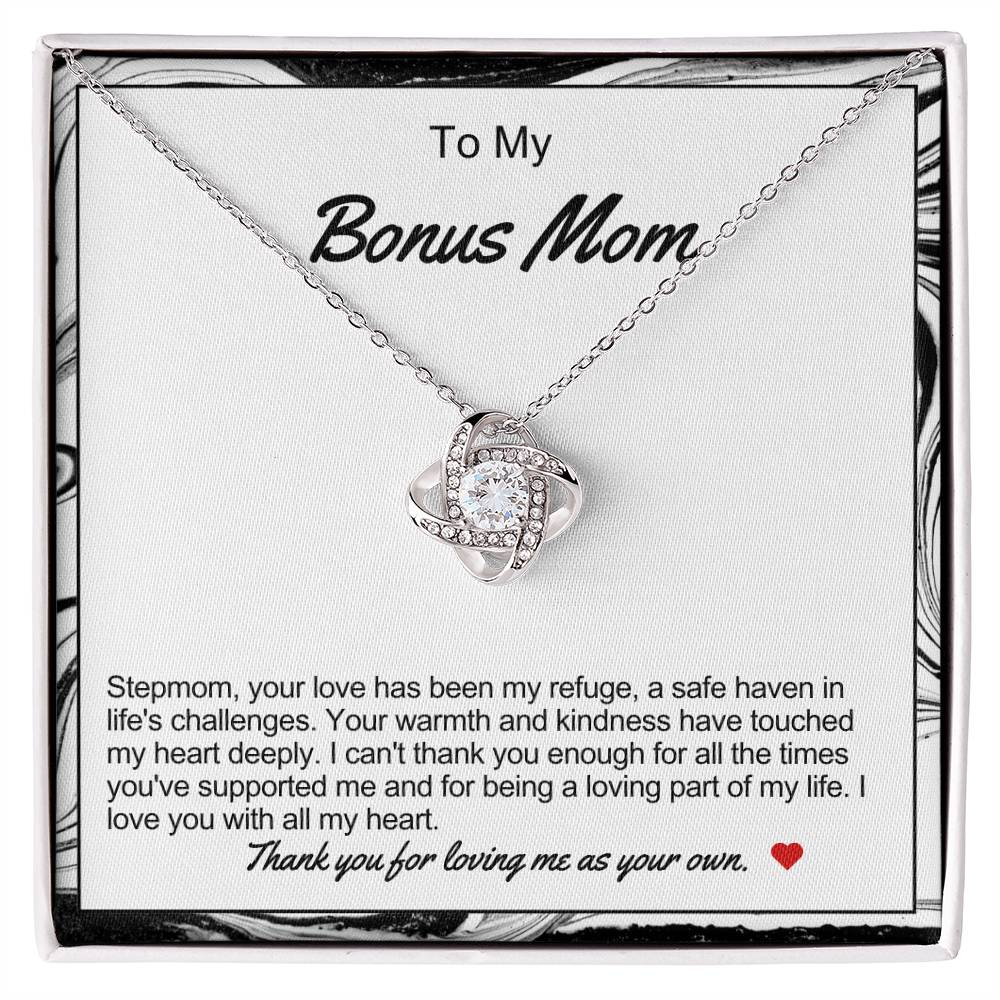 Bonus Mom Love Knot Necklace