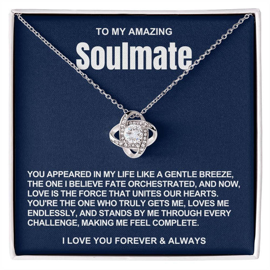 Soulmate Love Knot Necklace