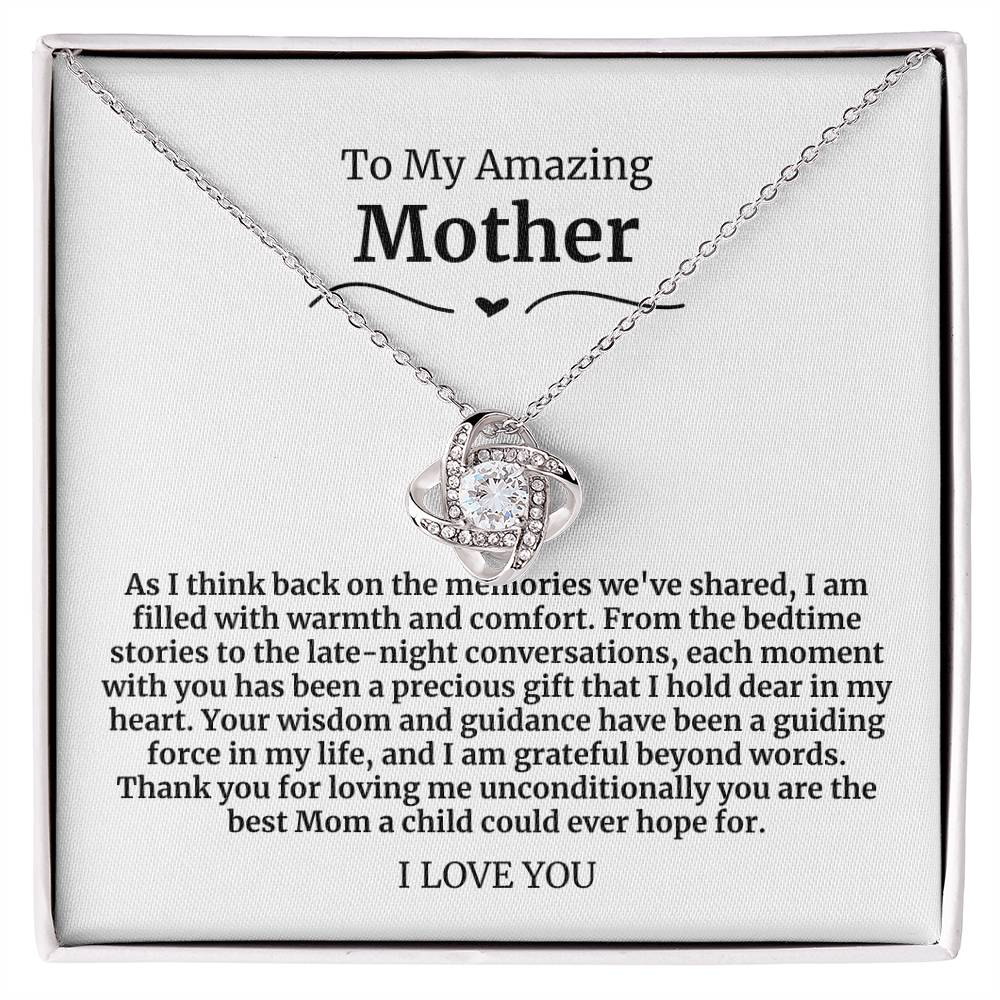 15 To My Amazing Mother Necklace