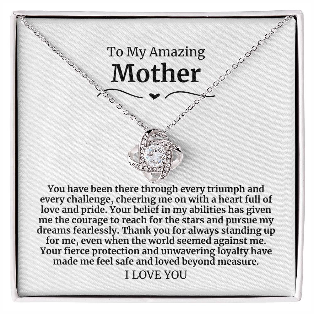 7 To My Amazing Mother Necklace