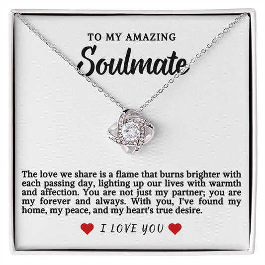 Soulmate Love Knot Necklace