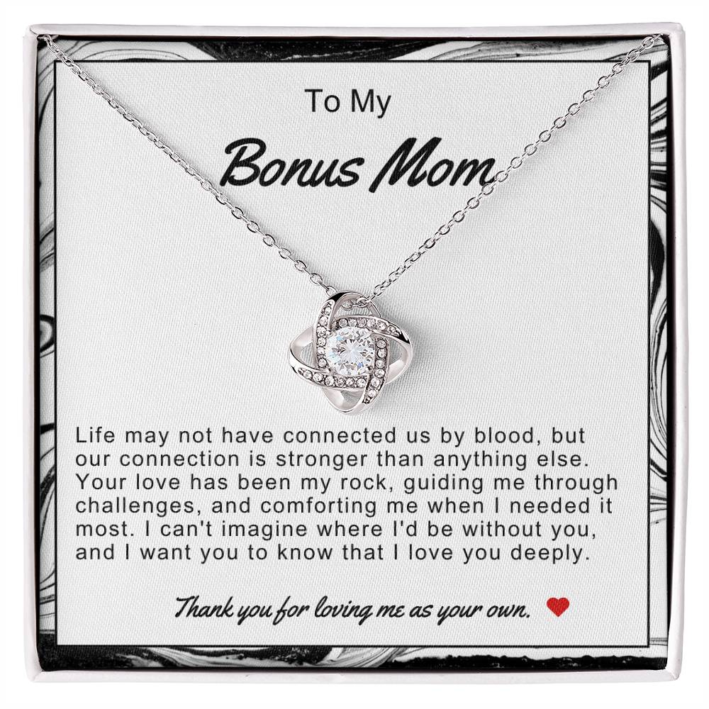 Bonus Mom Love Knot Necklace