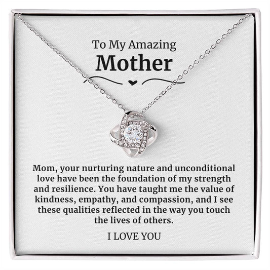 40 To My Amazing Mother Necklace