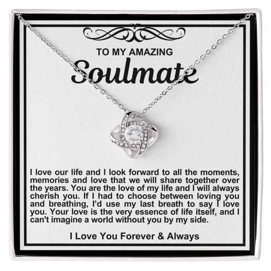 Soulmate Love Knot Necklace