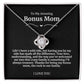 To My Amazing Bonus Mom Necklace