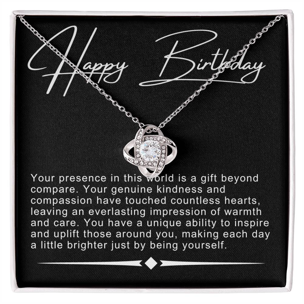 Happy Birthday Necklace