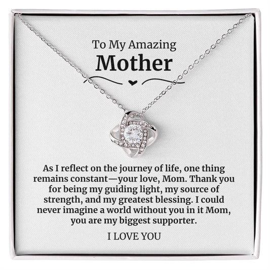 35 To My Amazing Mother Necklace