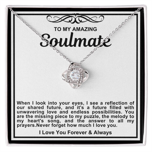 Soulmate Love Knot Necklace-A Future Filled With Unwavering Love