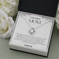 To My Amazing Mom Love Knot Necklace