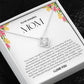 To My Amazing Mom Love Knot Necklace