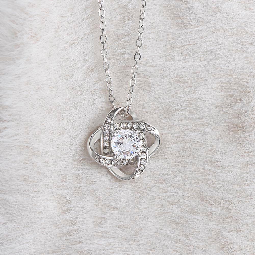 Soulmate Valentine Love Knot Necklace