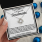 Soulmate Love Knot Necklace- Meeting You Was Like Discovering A Hidden Treasure