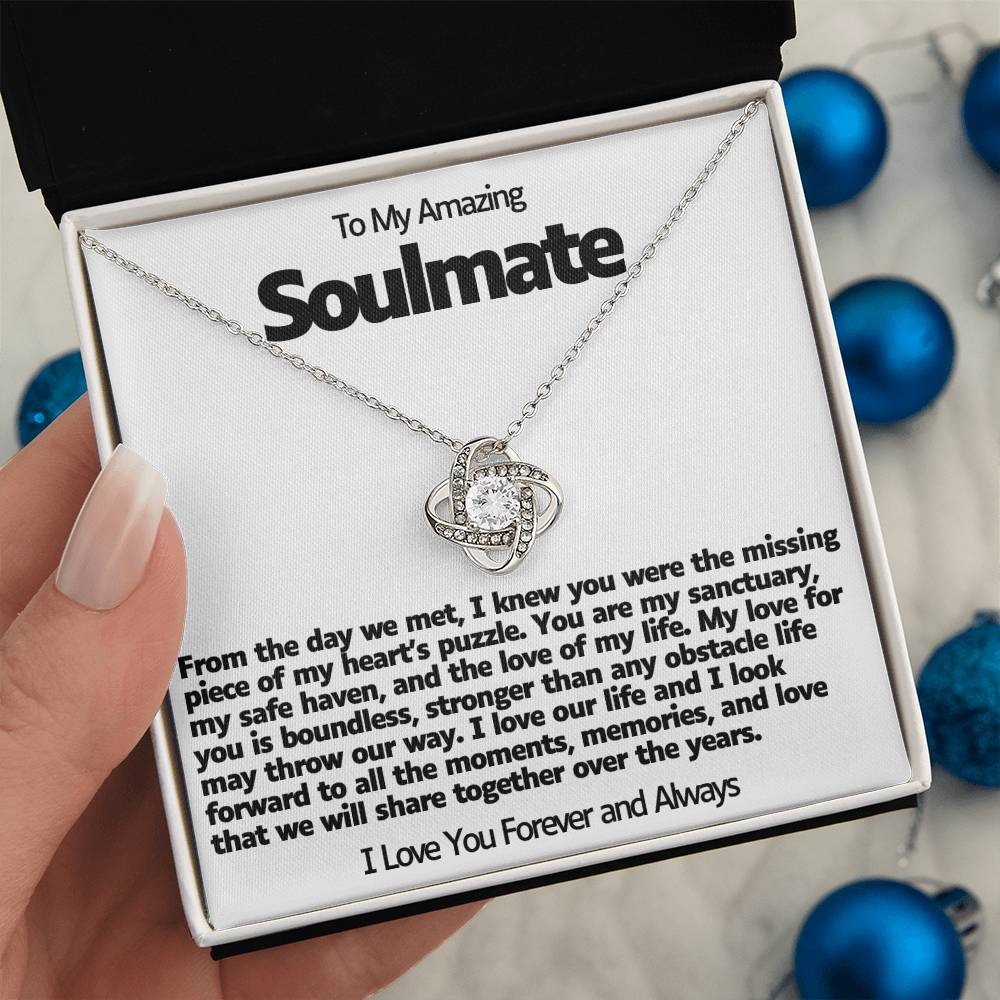 Soulmate Love knot Necklace