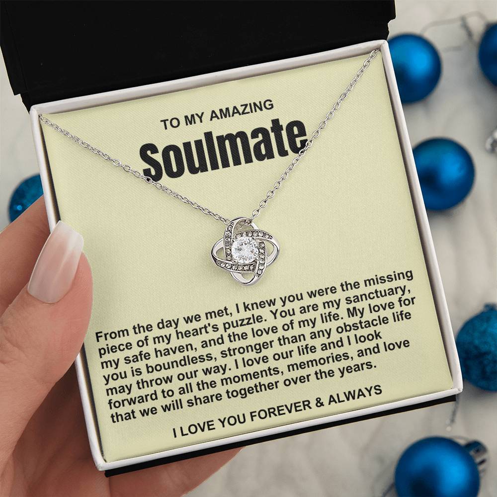 Soulmate Love Knot Necklace