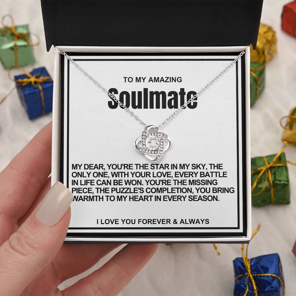 Soulmate Love Knot Necklace