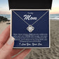 To My Mom Love Knot Necklace- Raising A Man