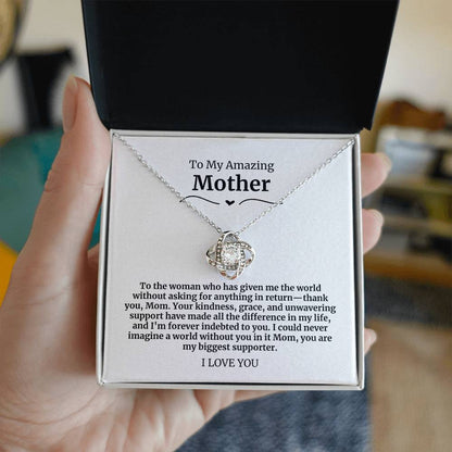 37 To My Amazing Mother Necklace