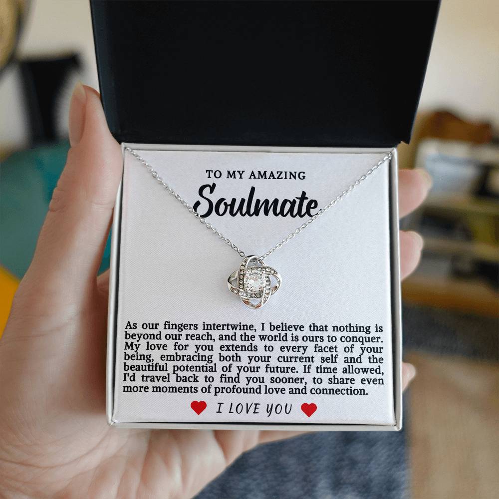 Soulmate Love Knot Necklace