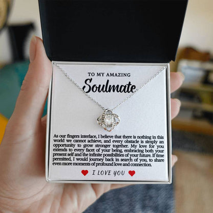 Soulmate Love Knot Necklace