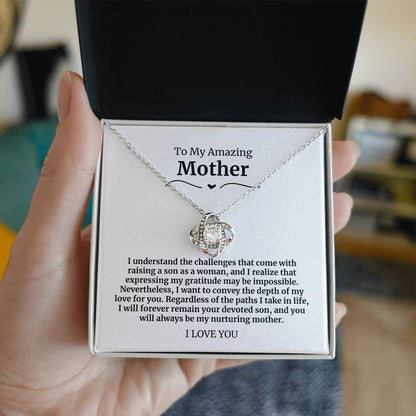 25 To My Amazing Mother Necklace