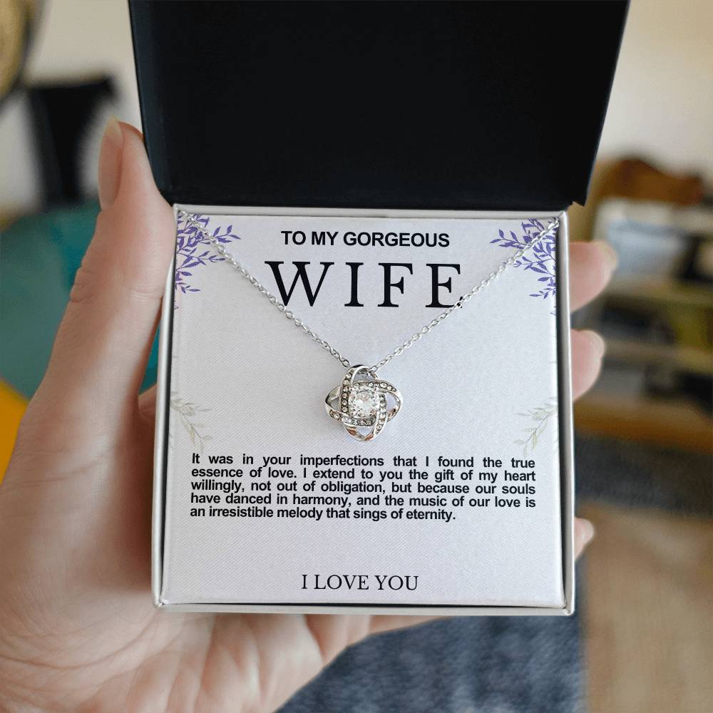 Wife Love Knot Necklace