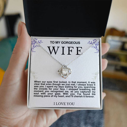 Wife Love Knot Necklace