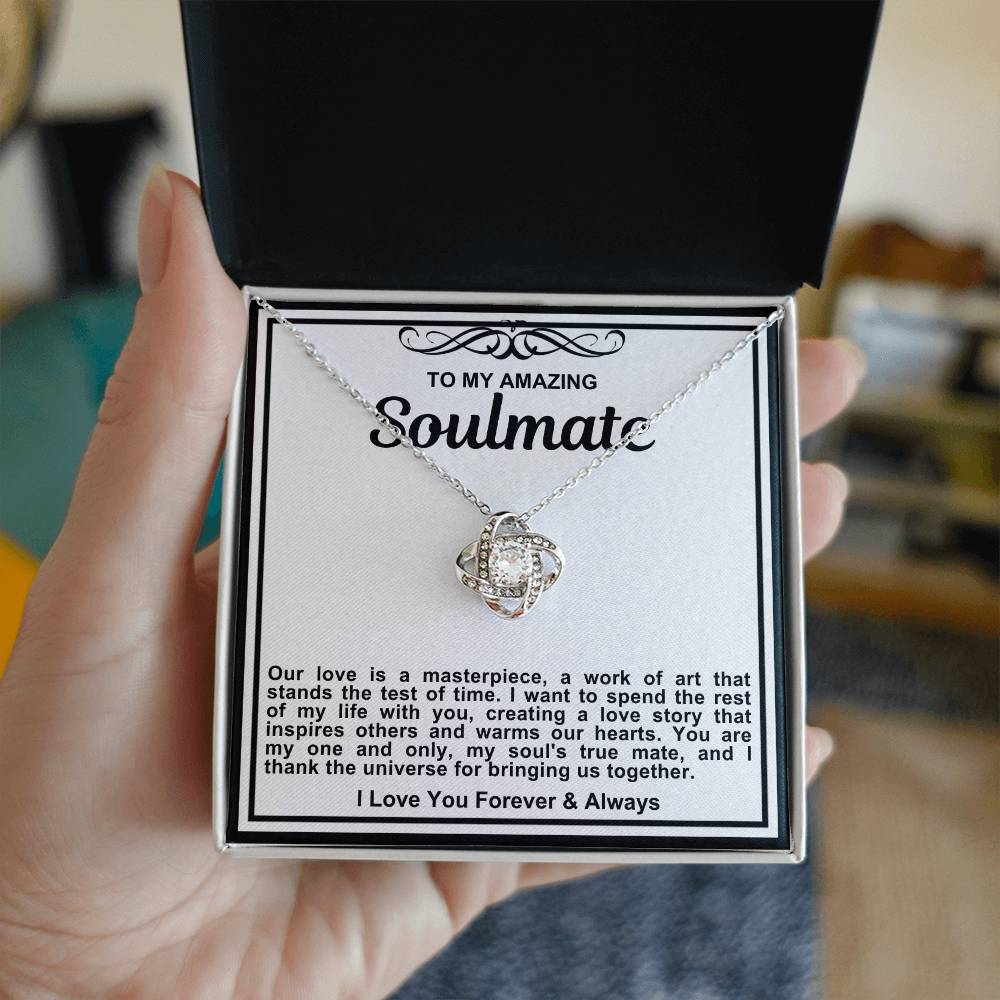 Soulmate Love Knot Necklace