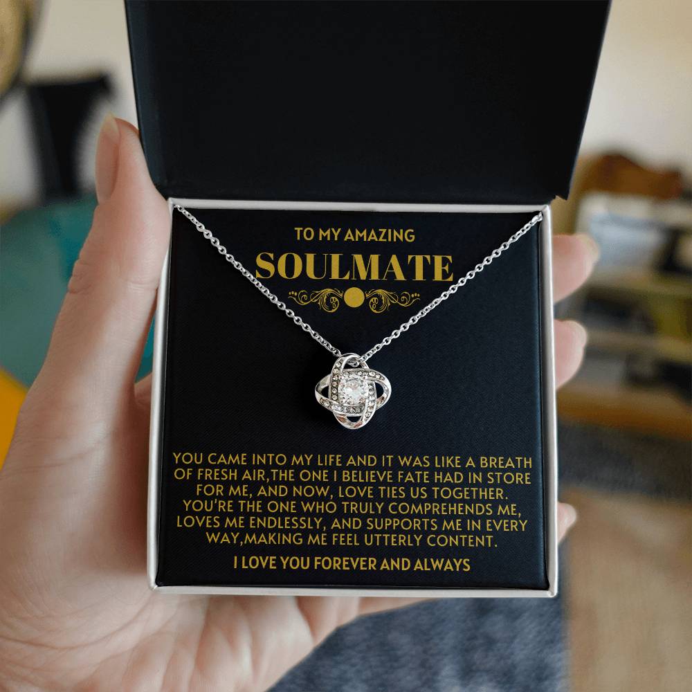 Soulmate Love Ties Us Together Necklace