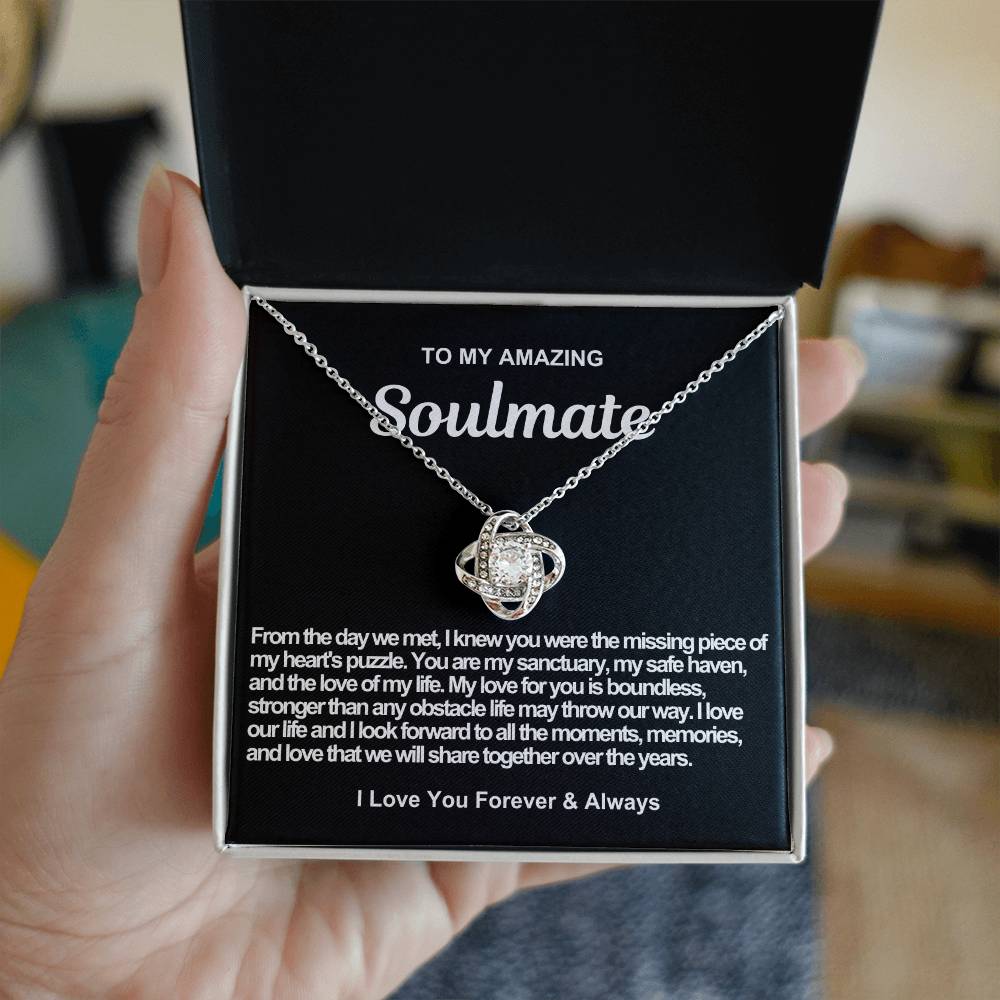 Soulmate Love Knot Necklace