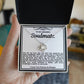 Soulmate Love Knot Necklace- You Captured My Heart Completely