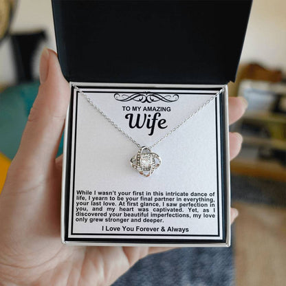 Wife Love Knot Necklace