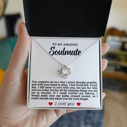 Soulmate Love Knot Necklace