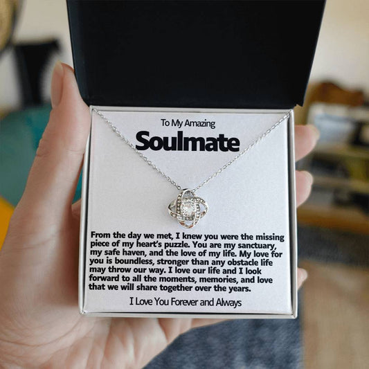 Soulmate Love knot Necklace