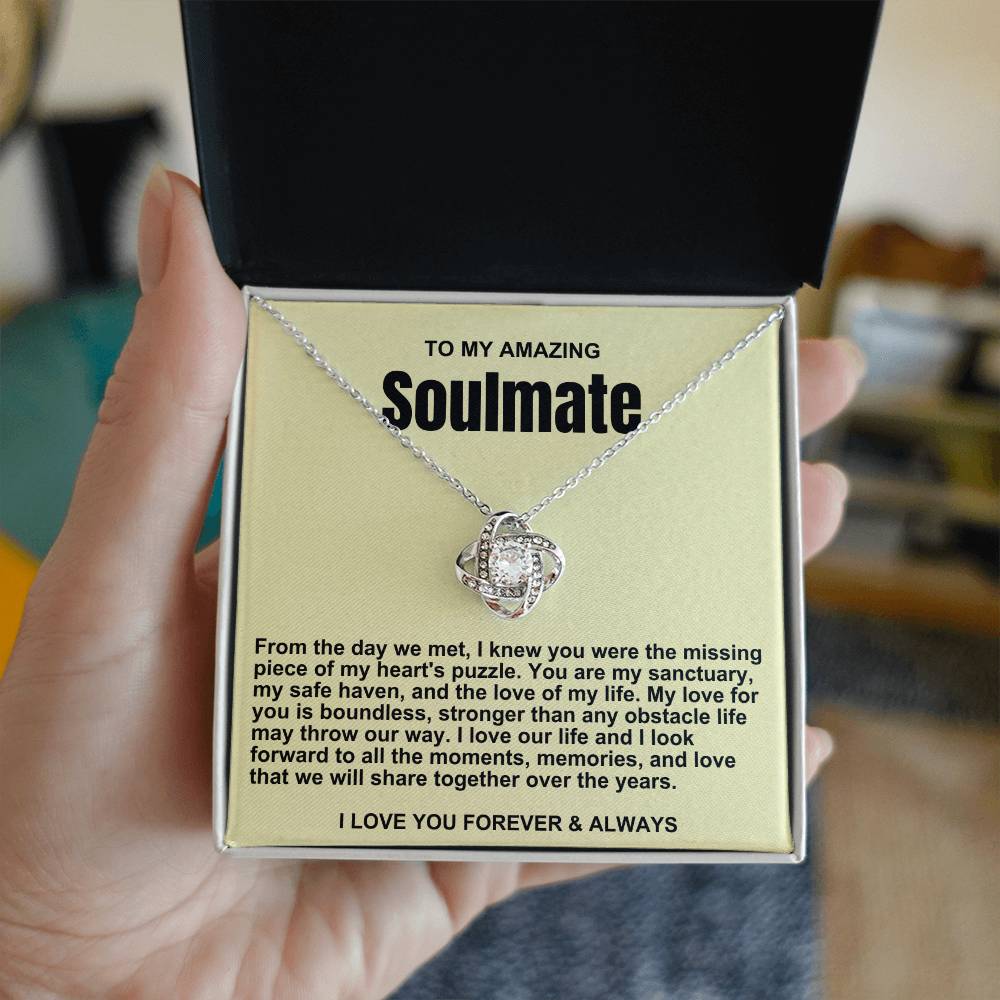 Soulmate Love Knot Necklace