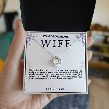 Wife Love Knot Necklace