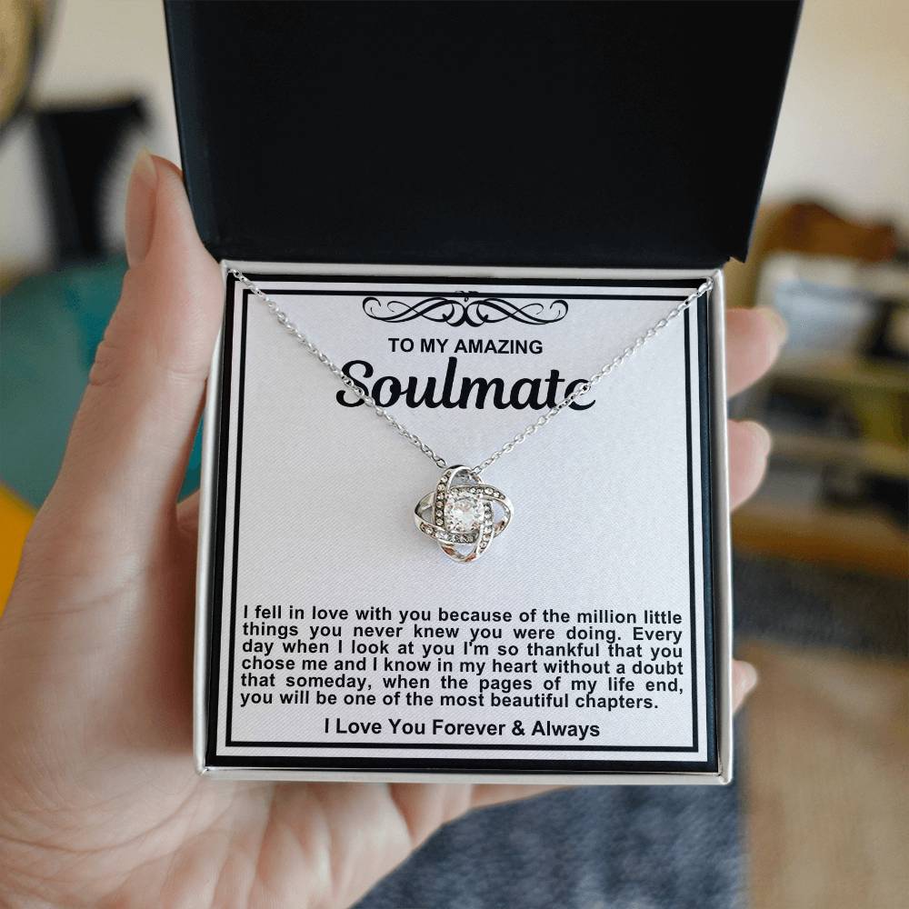 Soulmate Love Knot Necklace- The Million Little Things You Do