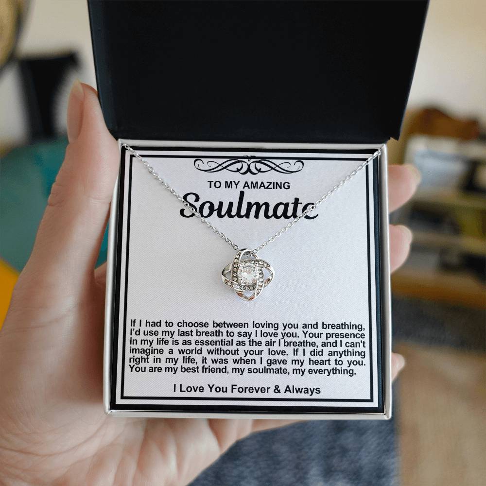 Soulmate Love Knot Necklace