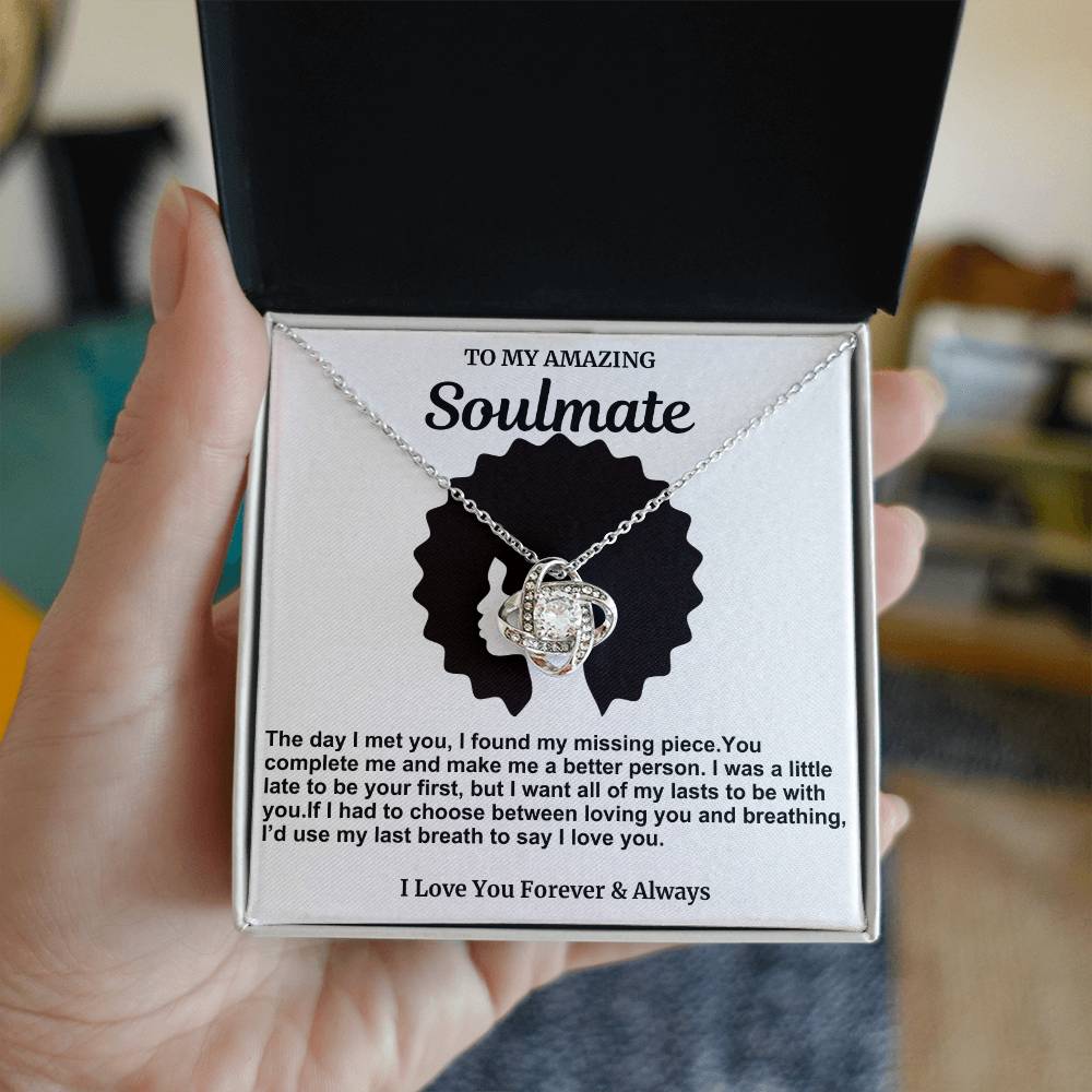 Soulmate Love Knot Necklace