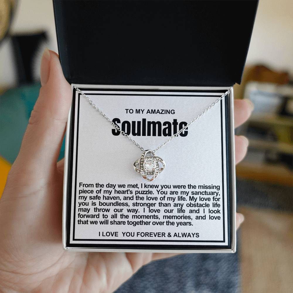 Soulmate Love Knot Necklace