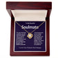 To My Beautiful Soulmate Love Knot Necklace