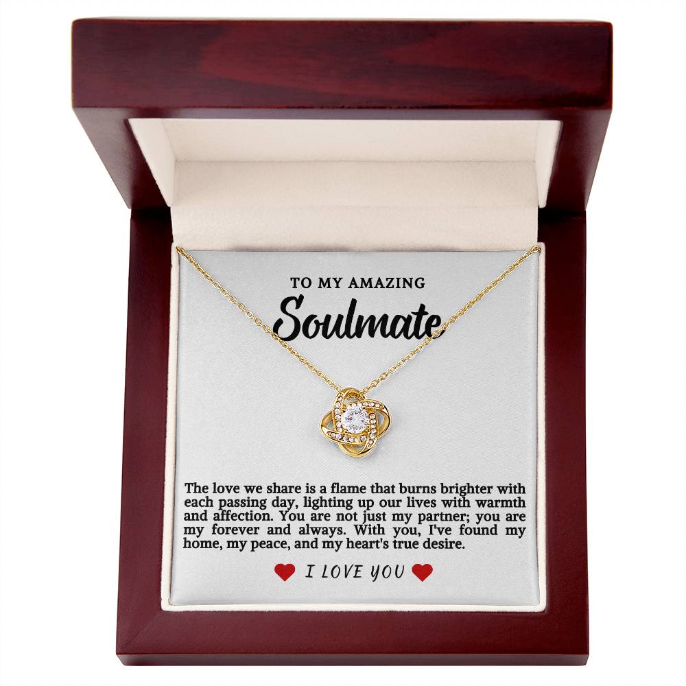 Soulmate Love Knot Necklace