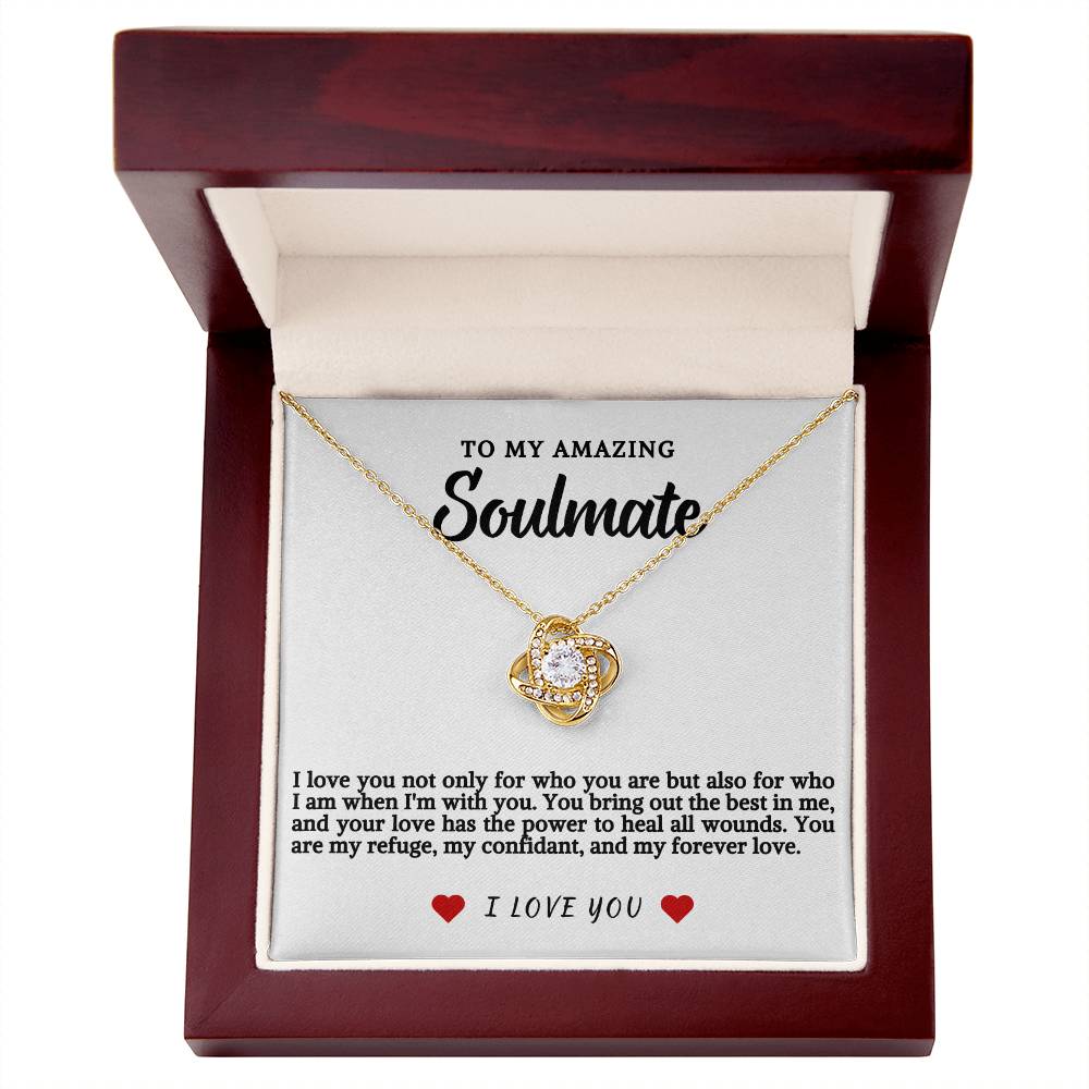 Soulmate Love Knot Necklace