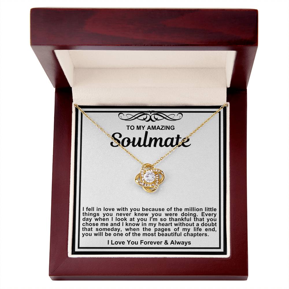 Soulmate Love Knot Necklace- The Million Little Things You Do